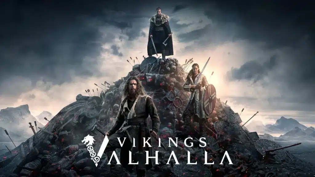 Affiche de la série TV Vikings : Valhalla.